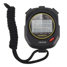 120 Lap Memory 0.01 Second Timing Sport Stopwatch Timer Alarm Clock for Swimming