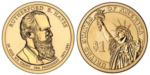 Rutherford B. Hayes Dollar Coin | eBay
