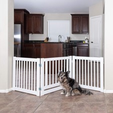 Primetime Petz 360 Configurable Freestanding Dog Gate with Door for Home 24