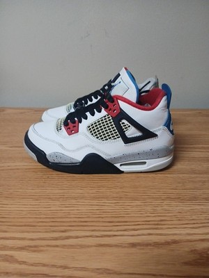 Nike Air Jordan 4 Retro SE GS What The 4 408452-146 Size 4Y