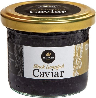 Black Lumpfish Caviar 100g  Premium Seafood Delicacy for Gourmet Dishes