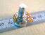 thumbnail 5  - Long Thread Round Shaft Solder Lug 16mm Logarithmic Potentiometer, Log A Pot