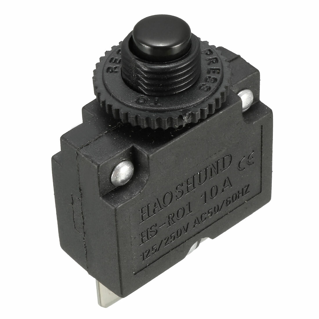 Interrupteur à Bascule AC ST-101E - 125/250V 10A 2 Bornes - Marque Uxcell - Neuf