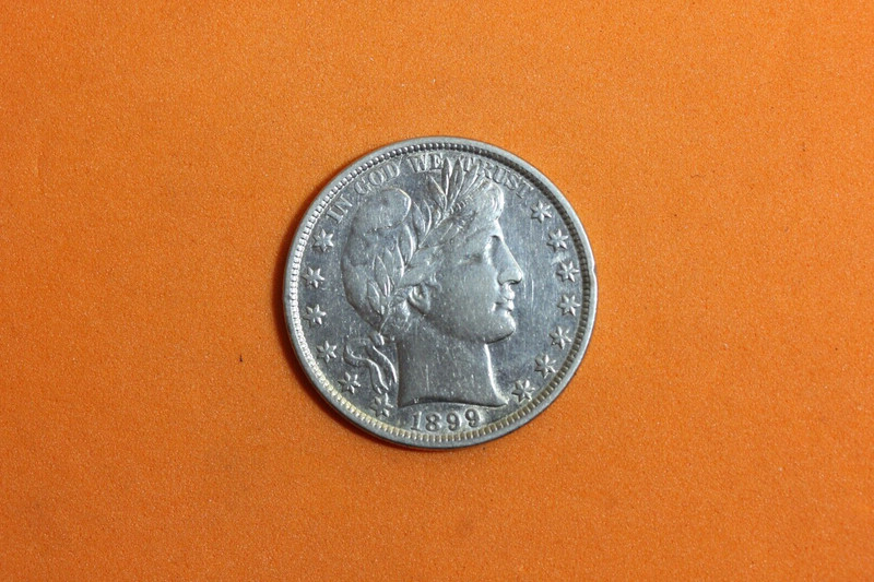1899- Barber Half Dollar VG #P03508