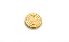 The FlatTop - Polished Bronze EDC Spinning Top