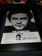 Johnny Mathis I Only Have Eyes For You Rare Original Promo Poster Ad Framed!