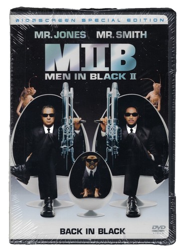 Men In Black II (DVD, 2002) Widescreen: Tommy Lee Jones, Will