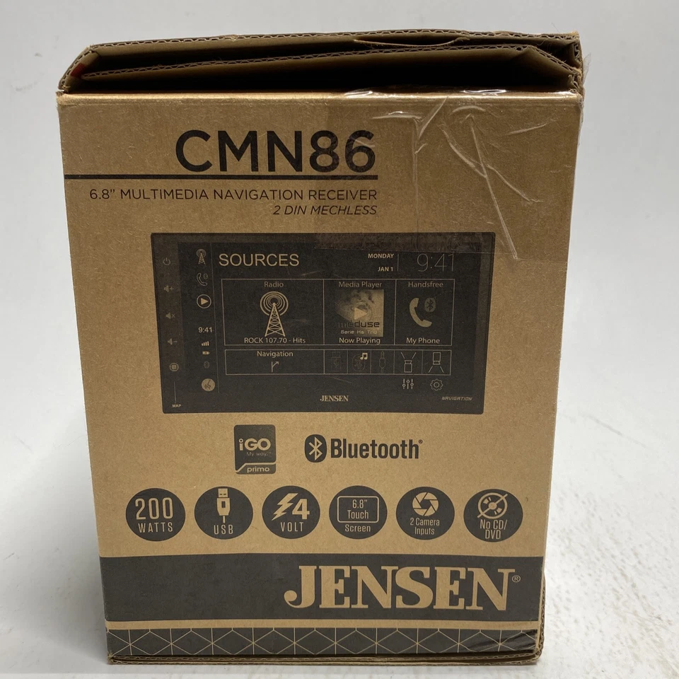 JENSEN CMN86 6.8" Multimedia Navigation receiver - Image 4 of 4