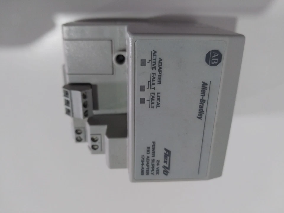 ALLEN BRADLEY FLEX I/O 1794-ASB 24 VDC Power Supply RIO Adapter Flex I/O - Photo 3/4