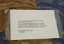 Kodak 25 Sheets 4x6 XtraLife Photo Paper Simply Pictures White NEW CelloPak