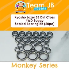 Kyosho Lazer SB Dirt Cross 4WD Buggy - 20 Pcs Rubber Sealed Bearings Kit