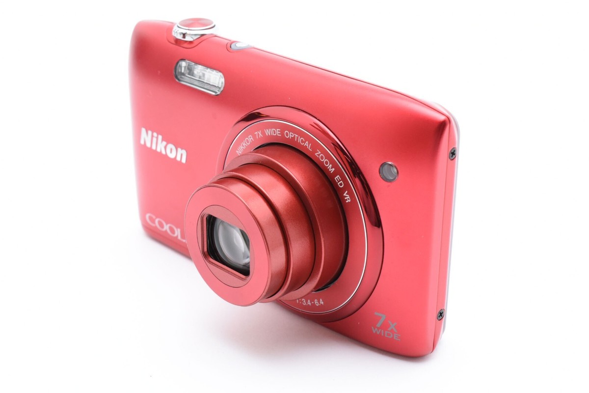 Nikon デジカメ coolpix S3500 超美品赤 レッド