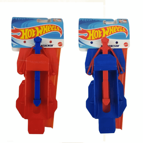 Hot Wheels Launcher  & Track Extension Mattel Cars Choice of Blue or Red NEW - Picture 1 of 24