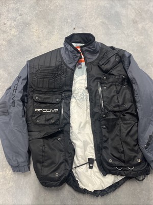 Arctiva Snowmobile Jacket Carbon Black MEN'S Medium 