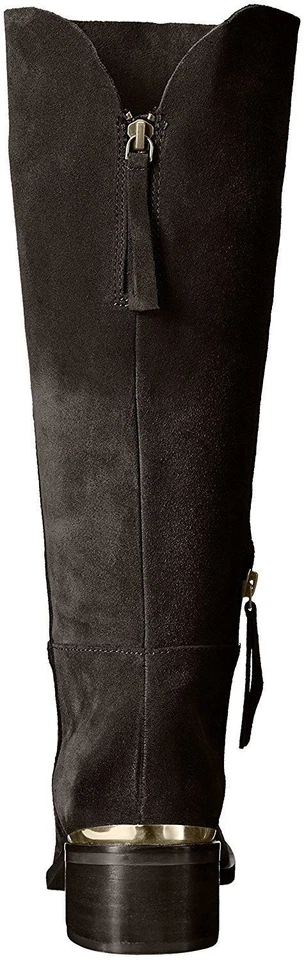 NEW NAUGHTY MONKEY Stride Chelsea Suede Knee High Rider Black Boot Size US 9.5 M - Image 3 of 4