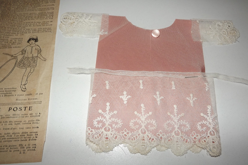 POUR POUPEE ANCIENNE robe Loulotte , Bleuette GL ?? EUR 39,00 - FR