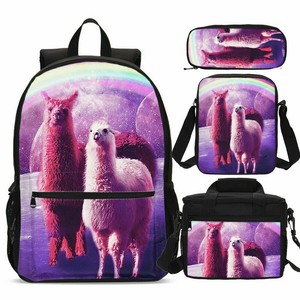 llama school backpack