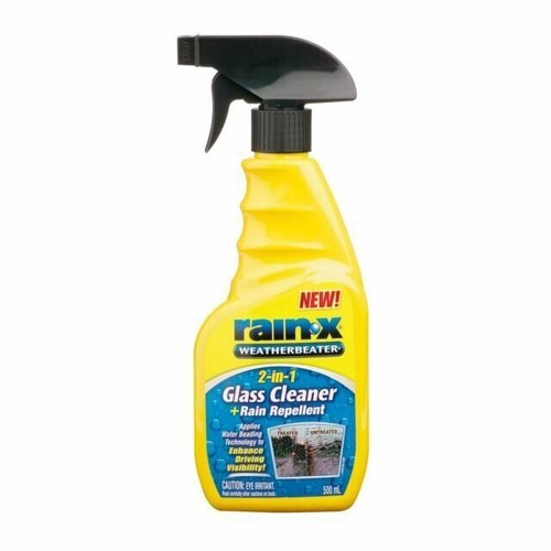 2 x Rain-X 2-in-1 Glass Cleaner & Rain Repellent Spray, Beading Technology 500ml - Picture 5 of 5