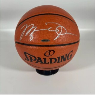 Michael Air Jordan Signed Spalding Official NBA Game Basketball Auto COA UDA HOF