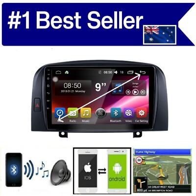 HYUNDAI SONATA 2006-2008 GPS APPLE CARPLAY ANDROID AUTO CAMERA ODB DAB TPMS DVR