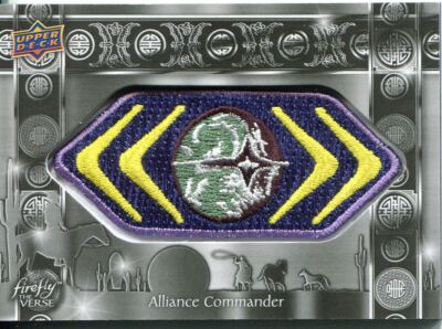 Firefly The Verse Patchkarte F-30 Alliance Commander - Stufe 2