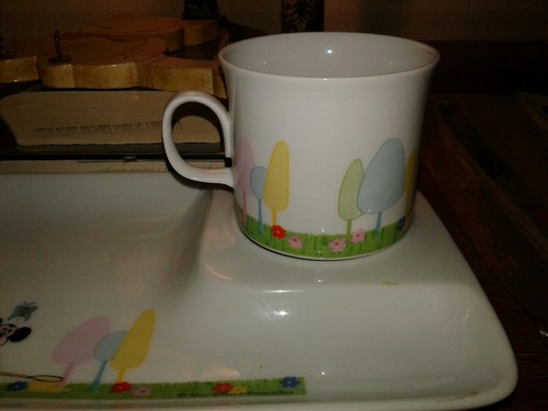 Vintage Disneyana Japanware Mickey Mouse Snack Set New without Tags Superb Set - Foto 8 di 12