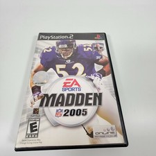 Madden NFL 2005 - PS2 Sony PlayStation 2 Football - CIB Complete 