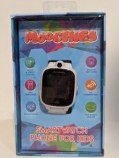 New Moochies Kids Smart Watch Phone  Tracker White Children  s 4G