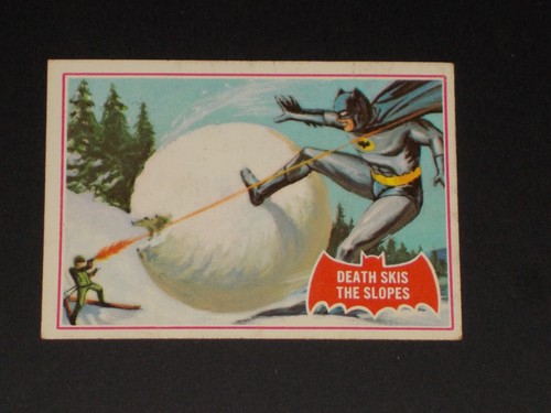 1966 OPC Batman Red Bat #22 — Raw