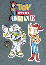 Toy Story Land Title Die Cut w/ Woody  Buzz Lightyear Printed Die Cuts, 3 pcs