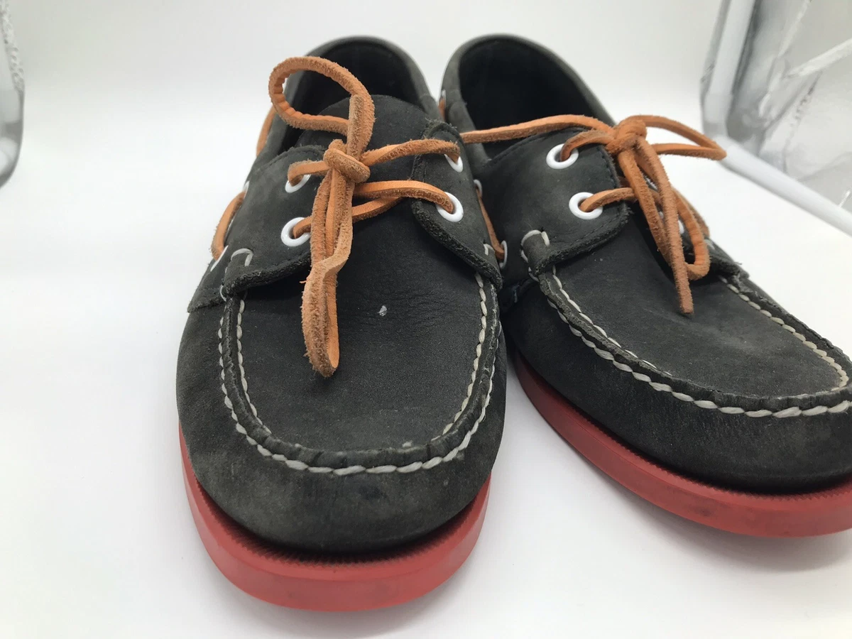 Sebago docksides sale red