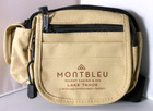 MONTBLEU OBSOLETE CASINO COLLECTIBLE FANNY PACK / PURSE w/ 4 SECTIONS tan unused — photo 1
