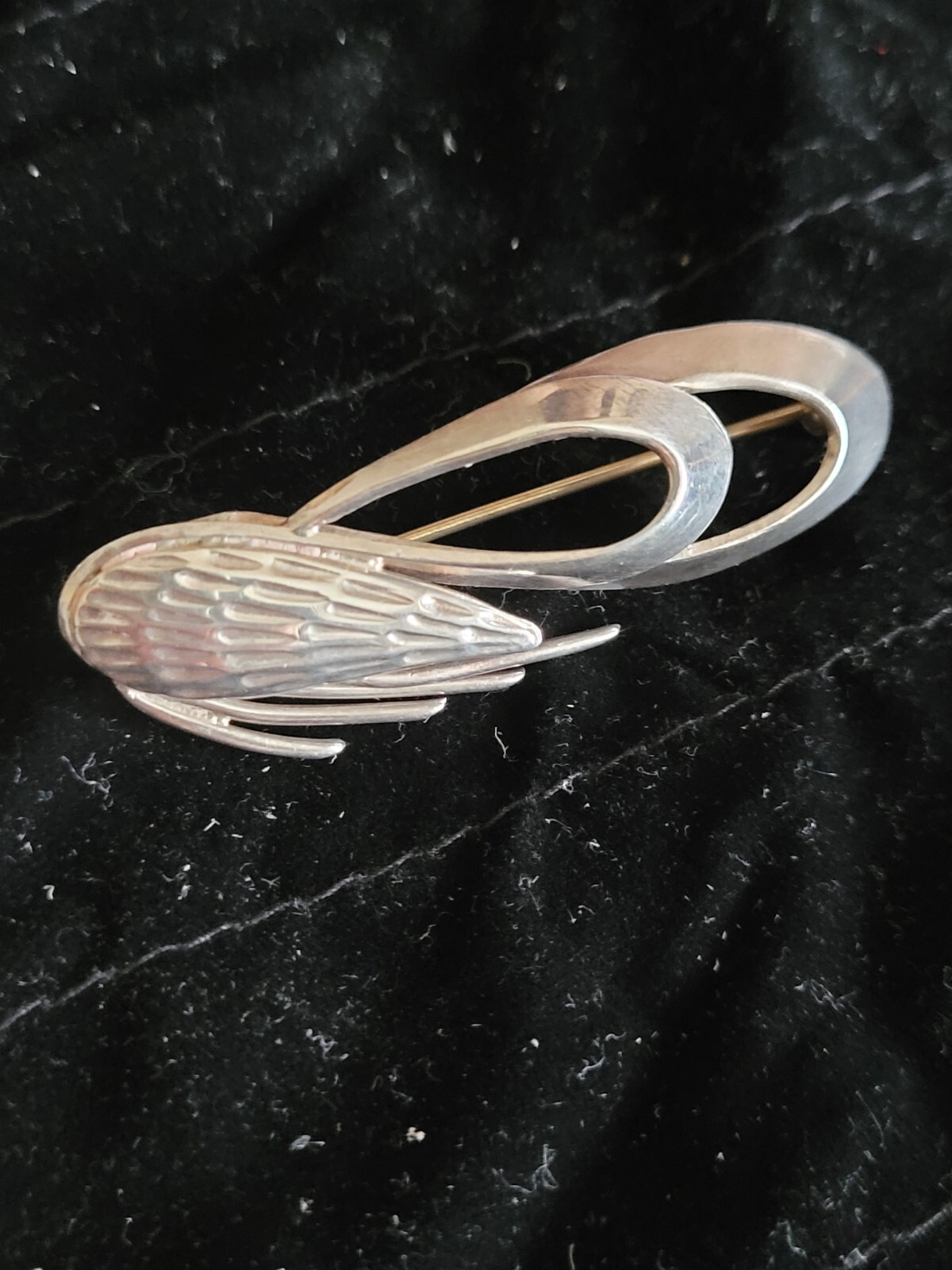 Beautiful Solid Silver Brooch By Thomas lyster Mo… - image 2