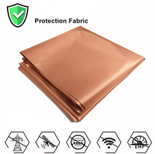 Pure Copper Faraday Fabric-EMF Protection RFID/EMI/RF Electromagnetic Shielding