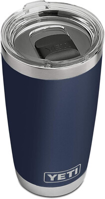 YETI Rambler 20 OZ Stainless Steel Vacuum Insulated Tumbler With MagSlider  Lid | eBay