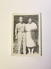 World War II Era Photo Man In Uniform