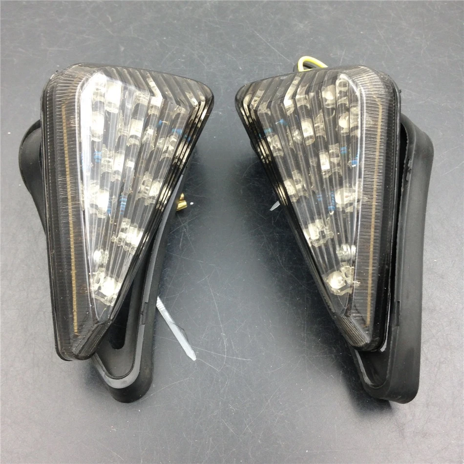 Sinal de seta de montagem embutida Smoke Euro Led para Suzuki GSXR600 750 1000 01-05 - Imagem 2 de 4