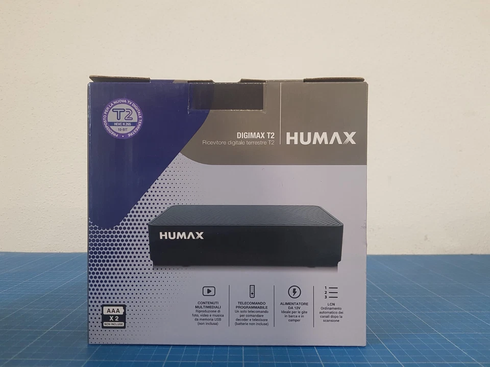 Humax Digimax HD-2022T2 T2 DTT FTA Zapper Decoder _0.4_5 - Bild 3 von 4