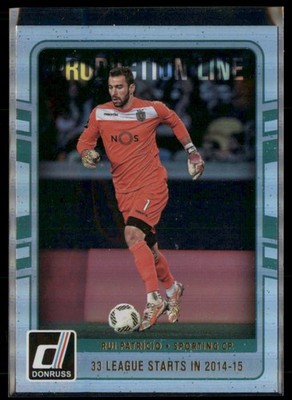 2016-17 Panini Donruss - Production Line Rui Patricio #13 Holographic
