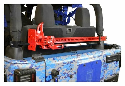Steinjager High Lift Jack Roll Bar Mount Bare for Jeep JK 2DR J0047589