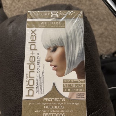 Smart Beauty Plex Ash Blonde Hair Dye Permanent Color Restore Rebuild 