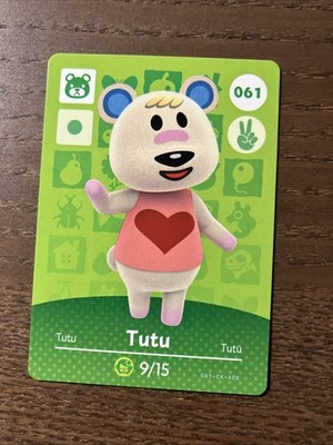 Carte Amiibo Animal Crossing 038 Margaux / Patty [EUR] Série 1 Near