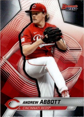 2025 Bowman's Best #25 Andrew Abbott Cincinnati Reds