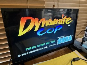 Dynamite Cop (Sega Dreamcast, 1999) authentic, game disc only, tested/works VGC