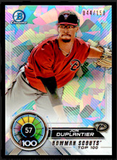 2018 Bowman Chrome Jon Duplantier Scouts Top 100 Atomic Refractor #BTP-57 -/150