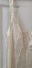 Vtg VICTORIA'S SECRET 80's 90's  Ivory BRIDAL Nightgown SLIP Satin Lace Large — photo 9