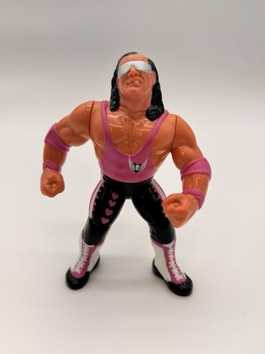 WWF Hasbro Bret The Hitman Hart Ser. 8 Red Card Ac...