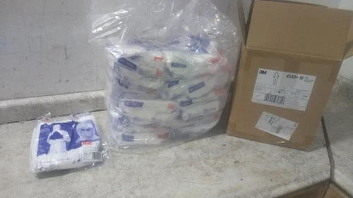 3M 4540-M 20 Pk Size M White Hooded Disposable Coveralls - product listing photo