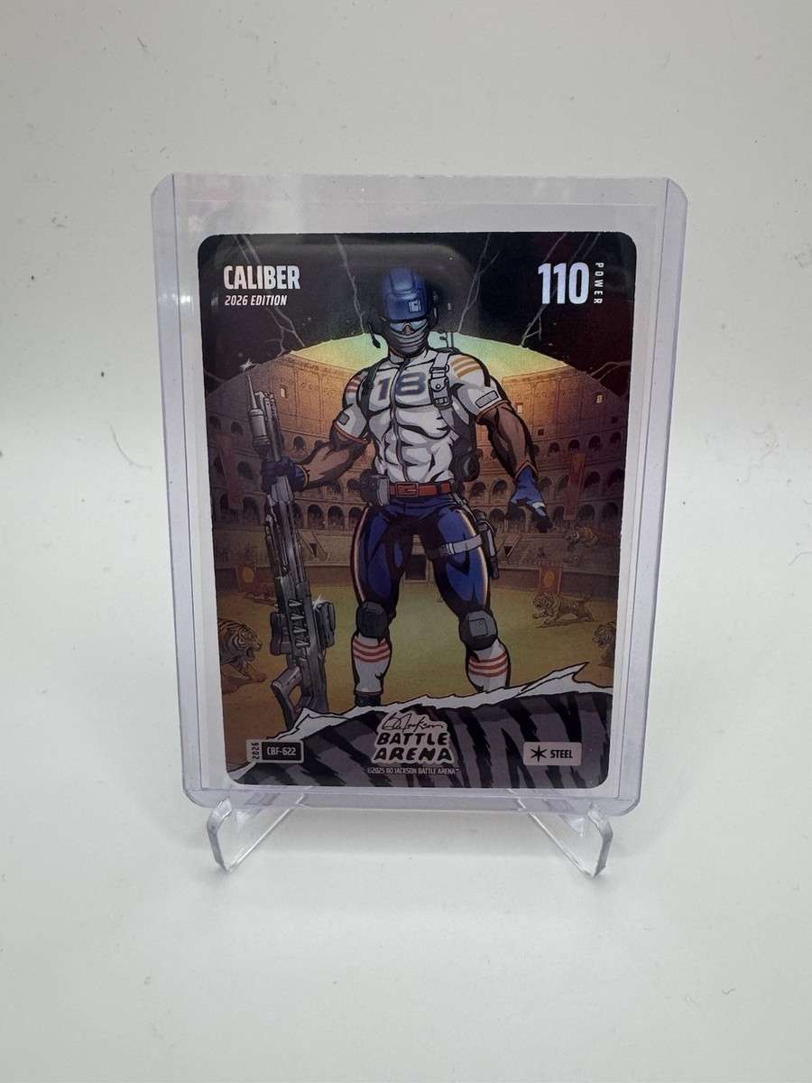 2026 Bo Jackson Battle Arena Colosseum #CBF-622 “Caliber Case Hit SP GM