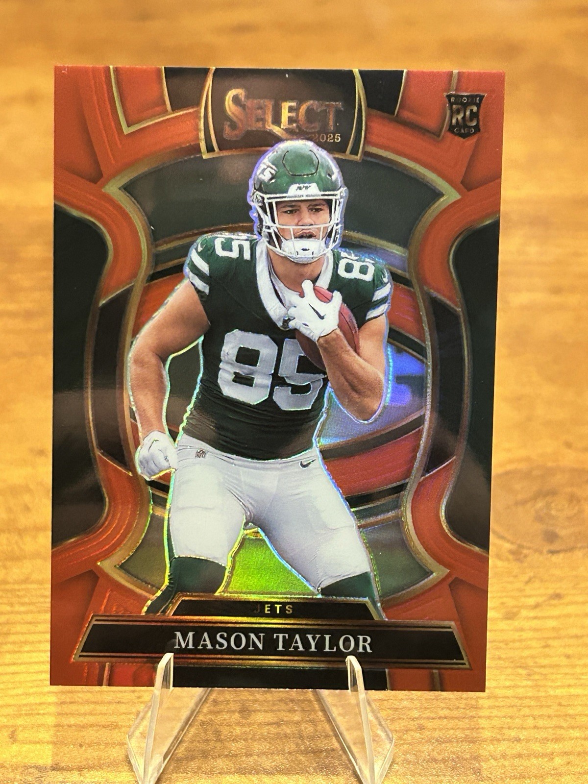 2025 Panini Select - Concourse Mason Taylor #76 Red Prizm /99 (RC)